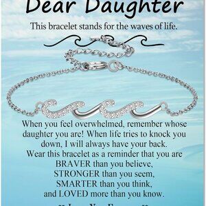 Brass Gold Link Bracelet 7in Plus 2in Extension Daughter Gift Unisex